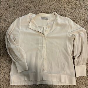 Everlane Off-White Button-Up Shirt